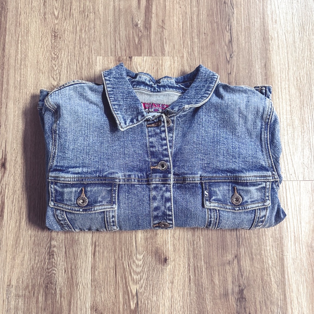 Silver Jeans Dark Blue Denim Jacket